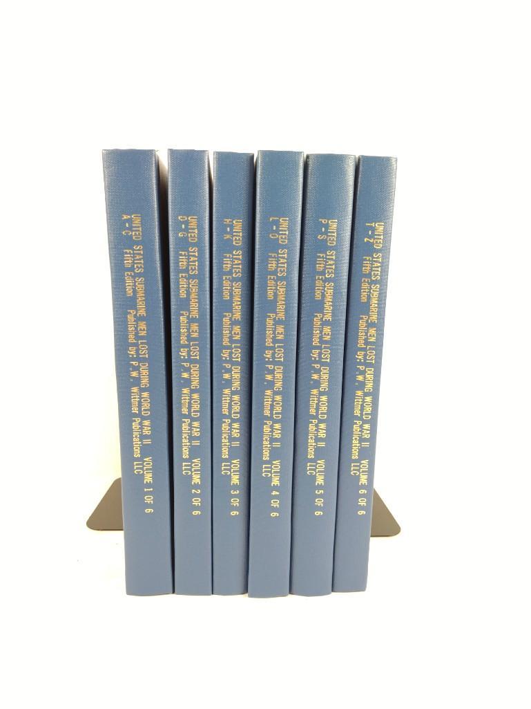 6 Volumes of US Submarine Men Lost: 6 Volumes of US Submarine Men Lost. RM Articles in this lot have been deaccessed from the Independence Seaport Museum. IMPORTANT: Before bidding, please read the terms and conditions. When you registe