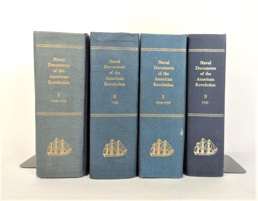 4 Volumes Naval Documents of the American Revolution (1 of 5)