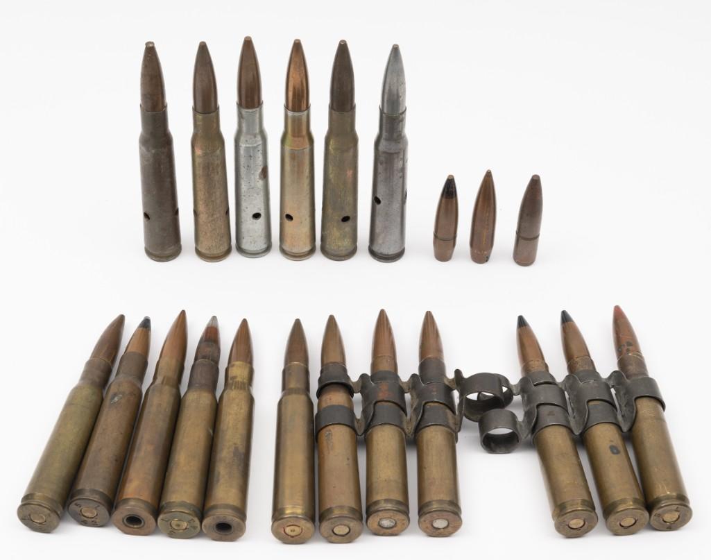 Various .50BMG Inert, Dummy, and Active rounds. (1 of 3)