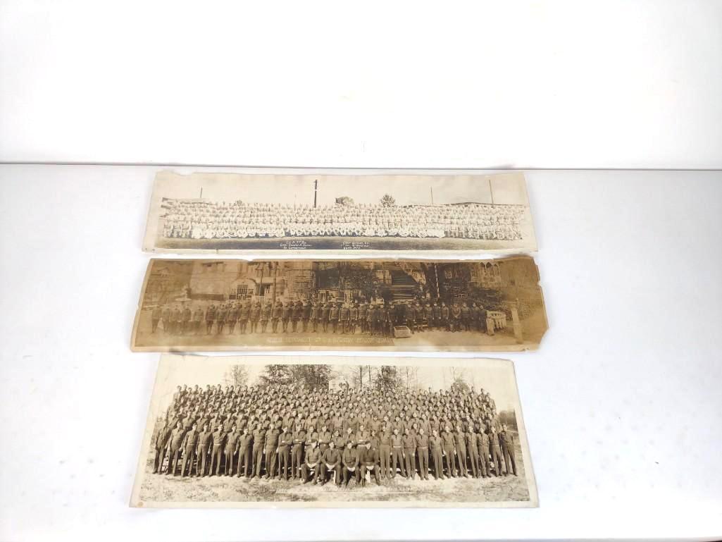 3 Military Panoramic Photographs (1 of 12)