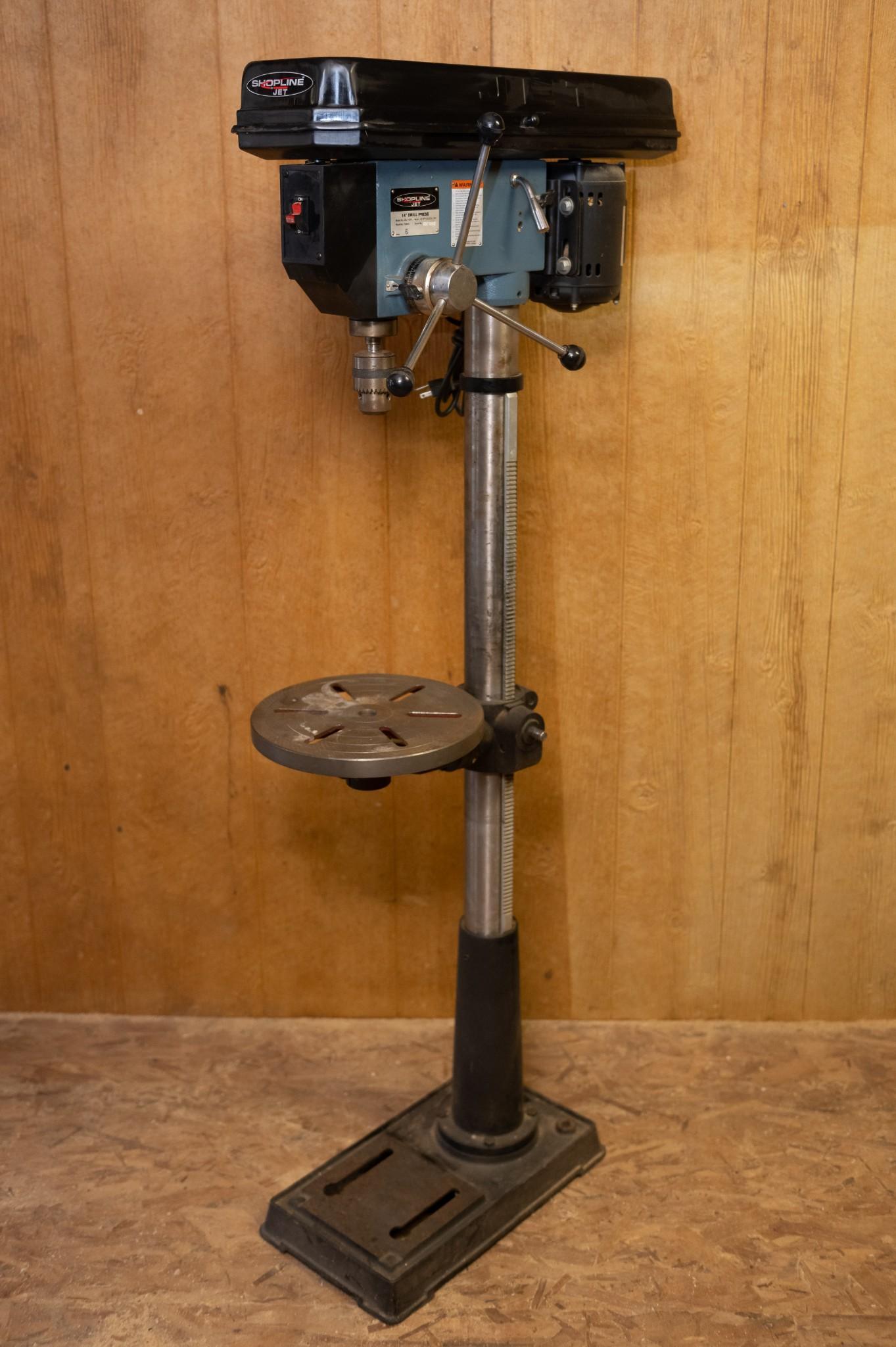 Shopline Jet 14" Drill Press Jan 22, 2022 Cordier Auctions & Appraisals in PA
