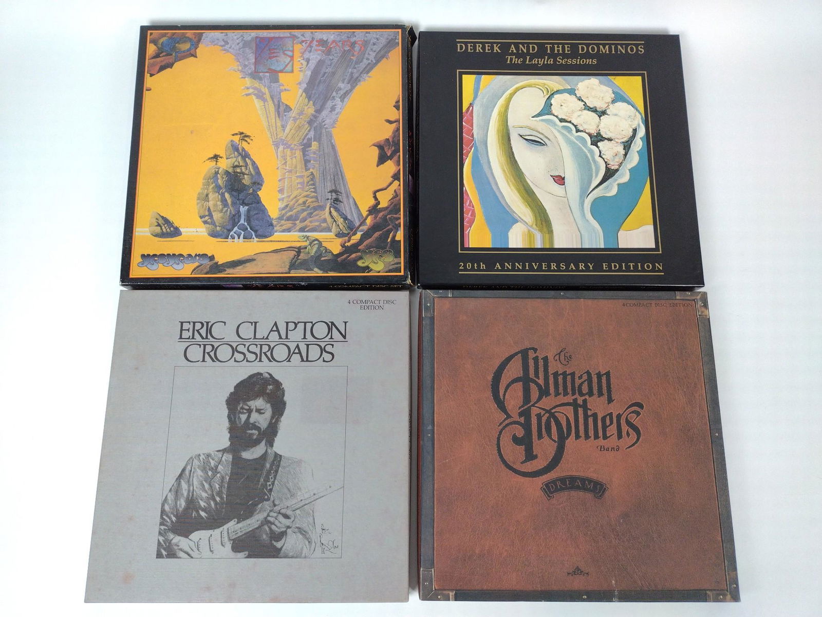 4 Classic Rock CD Boxed Sets (1 of 5)