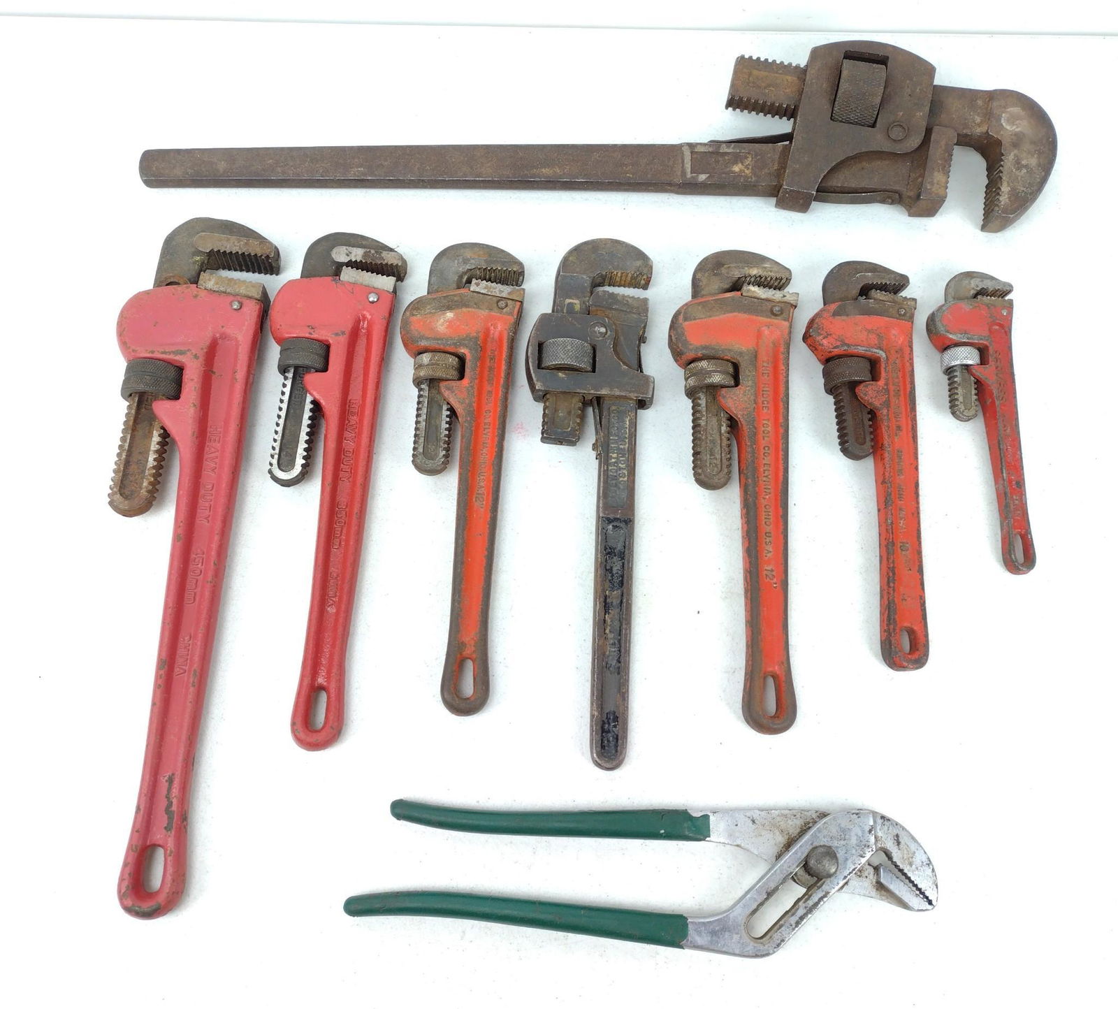9 Adjustable Wrenches Incl Task Force, Lakeside & The (1 of 6)