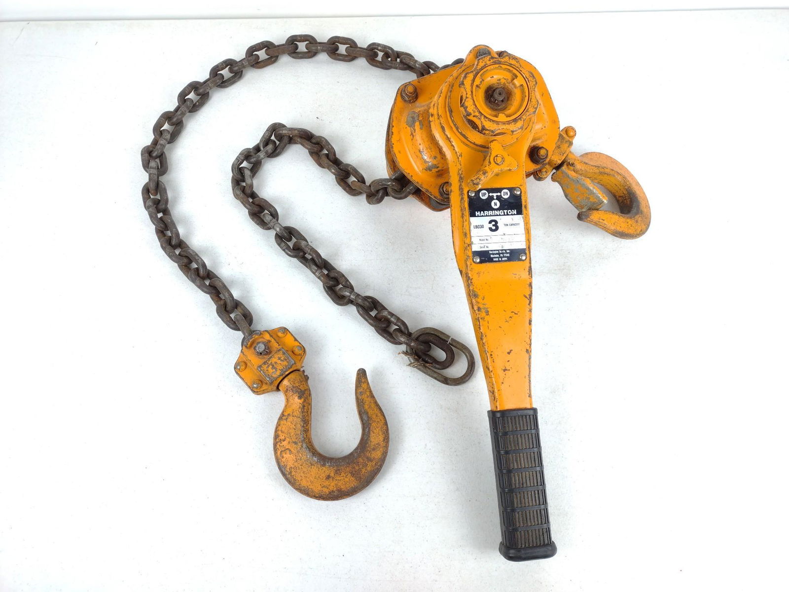 Harrington Model LB030 3Ton Chain Hoist (1 of 5)