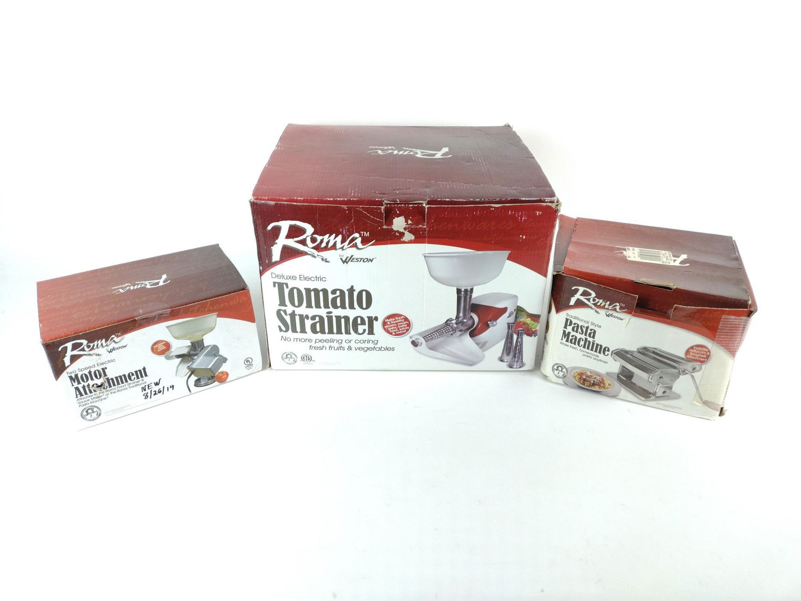 3 Pcs Roma Pasta Maker and Tomato Strainer (1 of 8)
