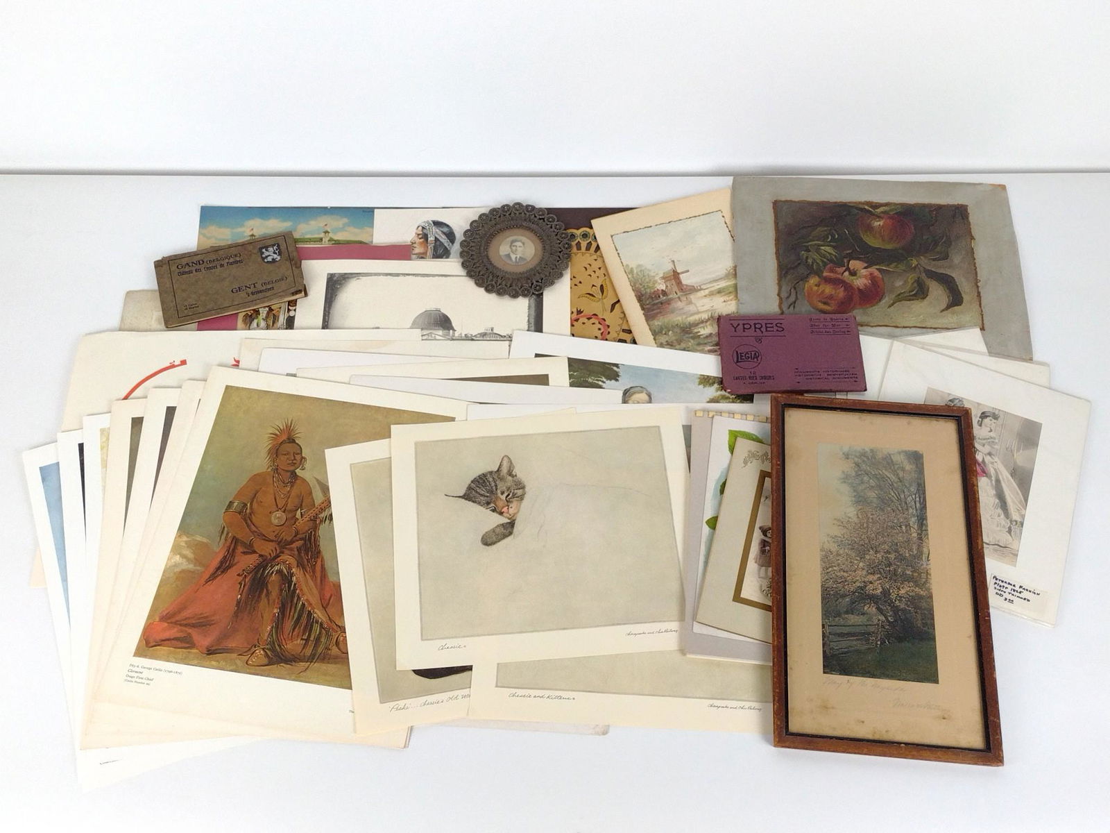 79 Pcs Prints & Ephemera Incl Wallace Nutting (1 of 20)