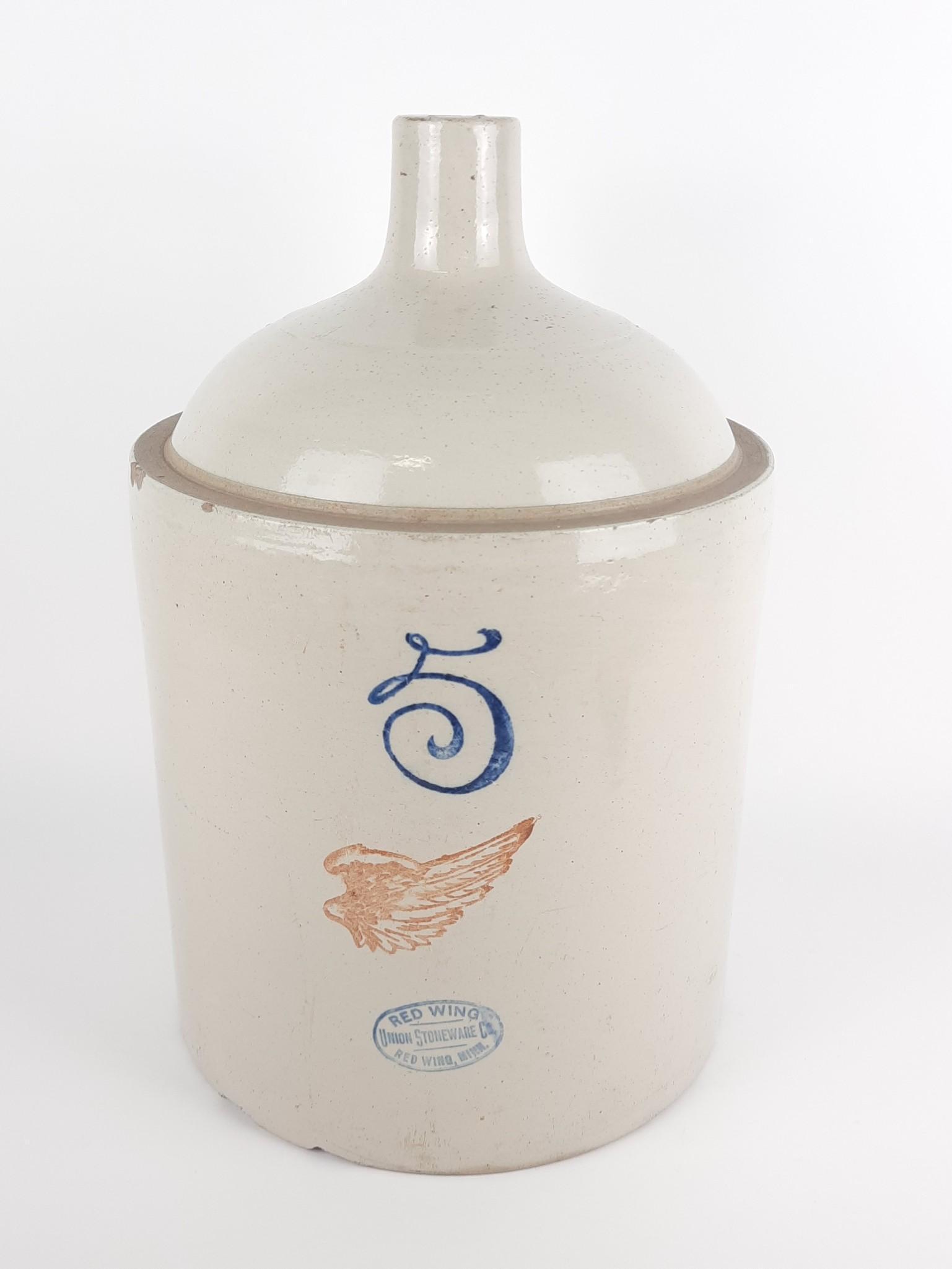 5 Gallon Red Wing Jug (1 of 4)