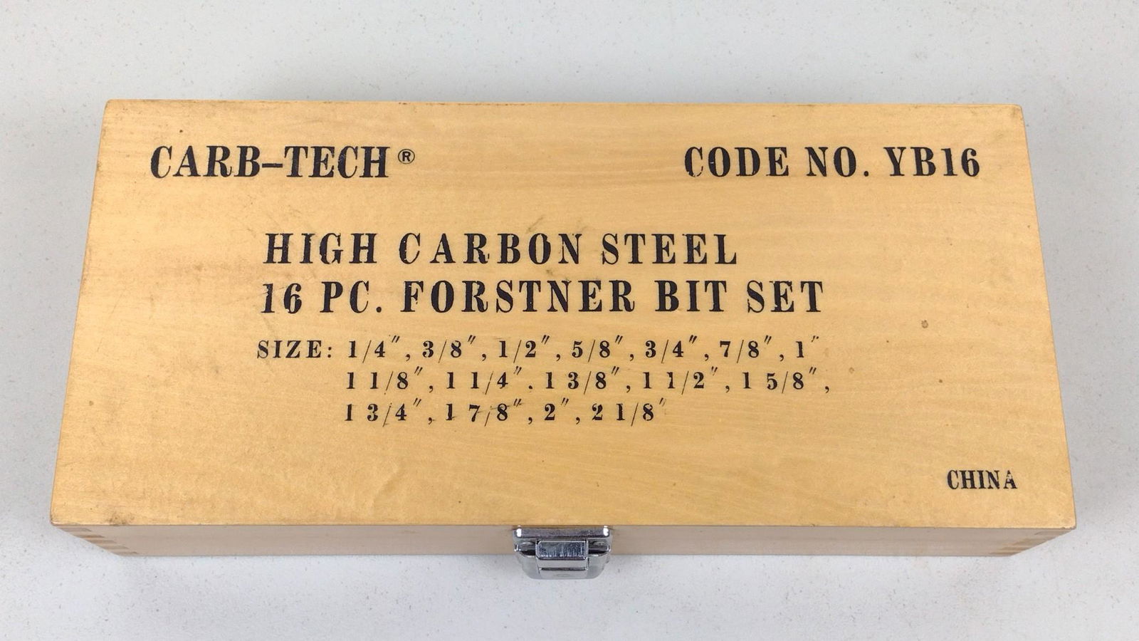 16 Pc Carb-Tech Forster Bit Set (1 of 4)