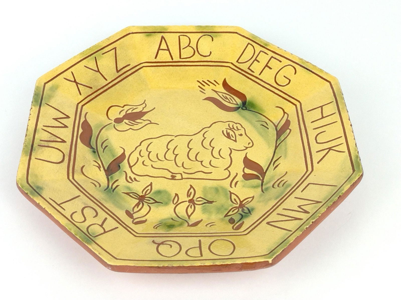 Breininger Alphabet Octagon Plate (1 of 4)