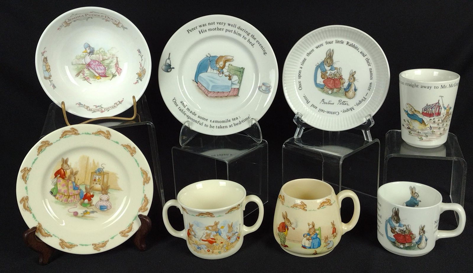8 Pcs Wedgwood and Royal Doulton (1 of 8)