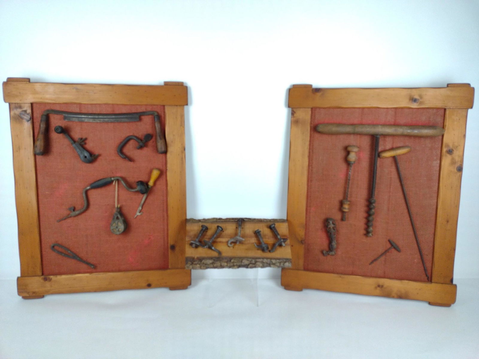 3 Antique Tool Wall Displays (1 of 2)