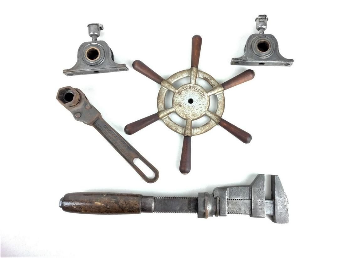 4 Pluming Tools and Water Witch Wheel (1 of 7)