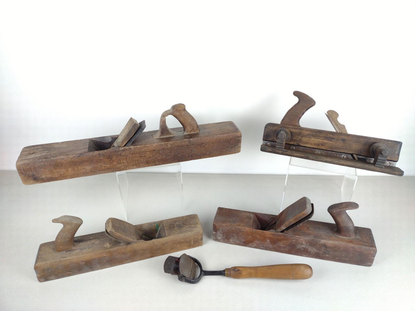 5 Wood Working Planes / Shaver incl Greenfield Tool Co (1 of 4)