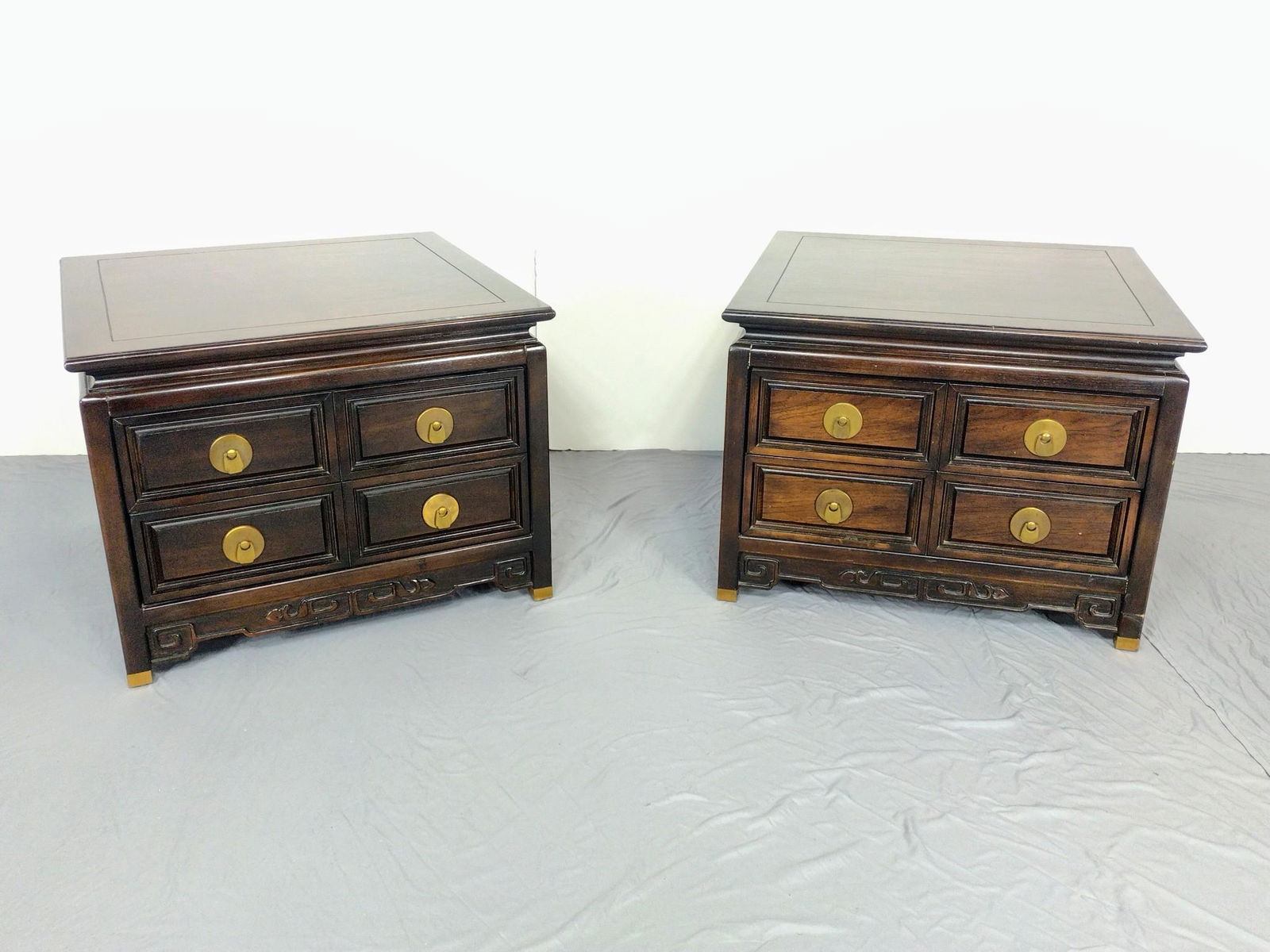 Pair Of J.B. Van Sciver Chinese Style End Table (1 of 8)