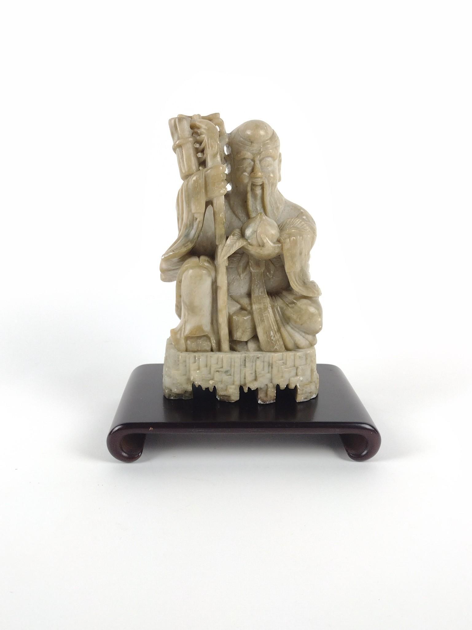 Asian Soapstone Figure (1 of 6)