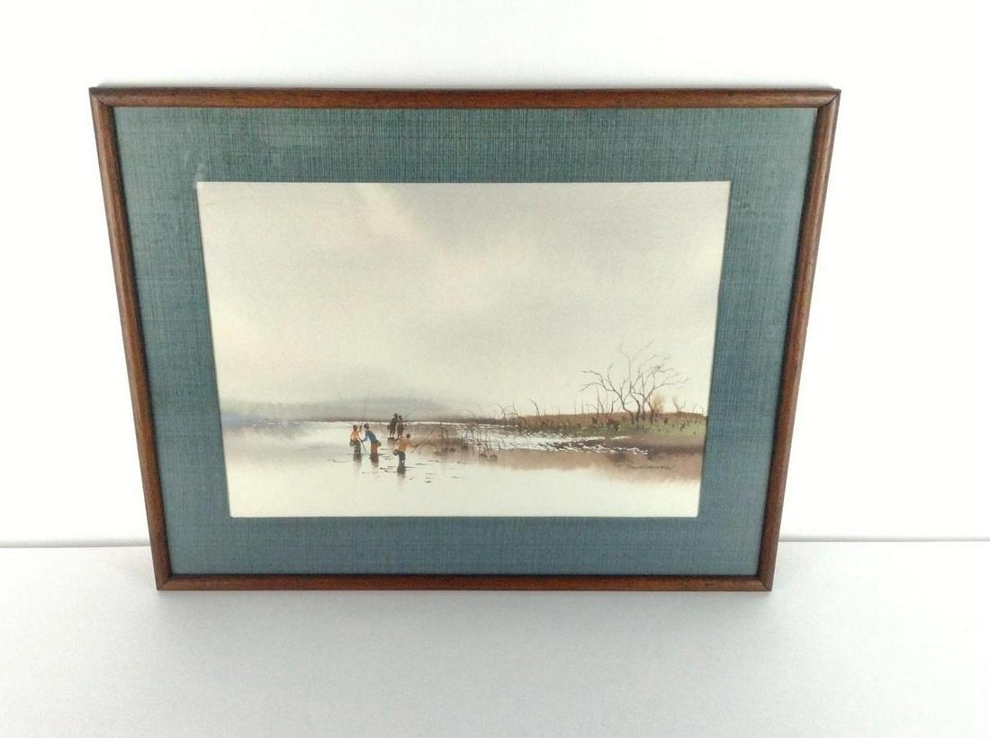T. SupSirikool Fishing Watercolor (1 of 4)
