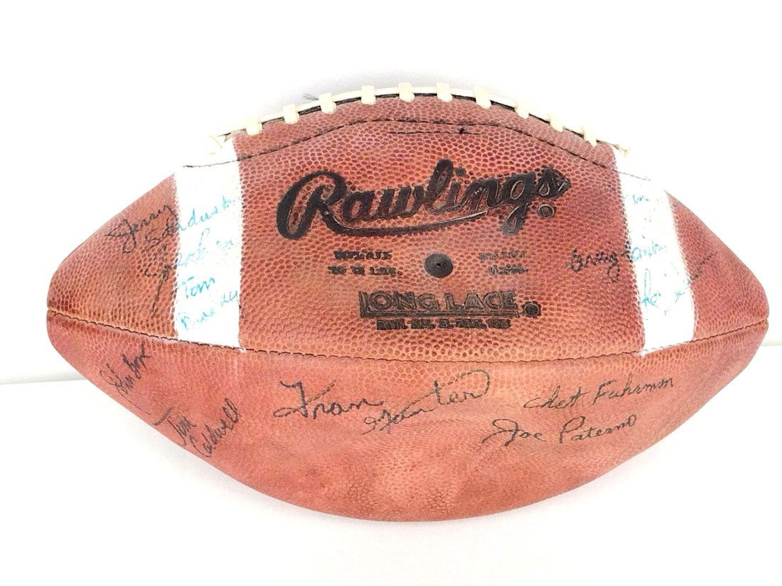 1980s -90s Penn State Coach Signed Ball (1 of 3)