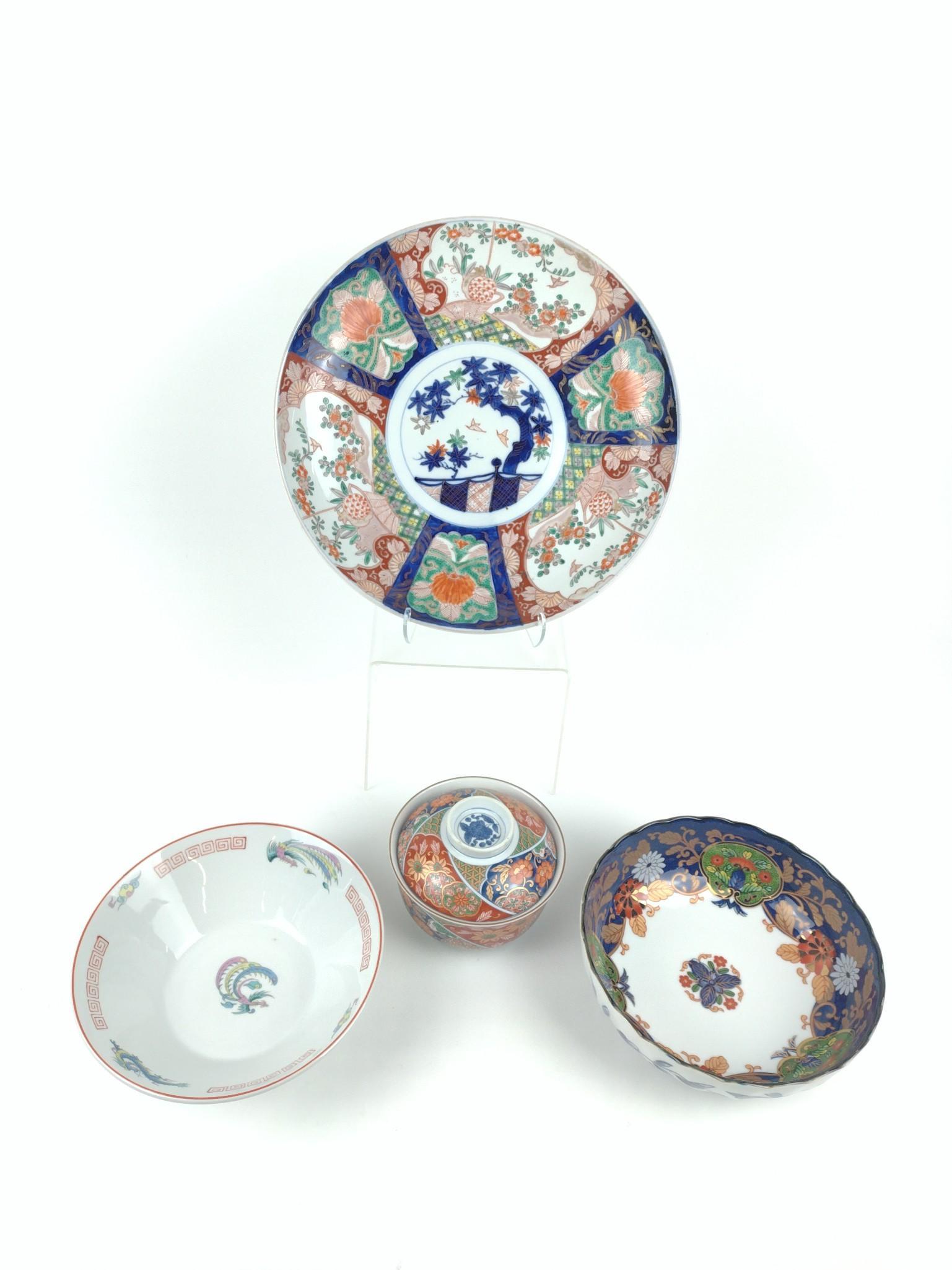 4 Pcs Imari Incl Bowls (1 of 8)