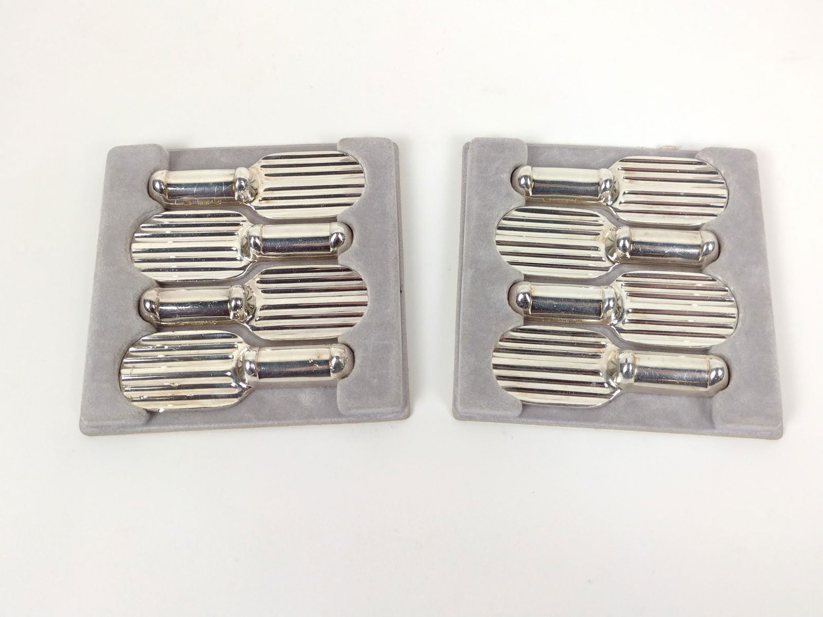 8 Christofle "Raquette" Silverplate Knife Rests (1 of 5)