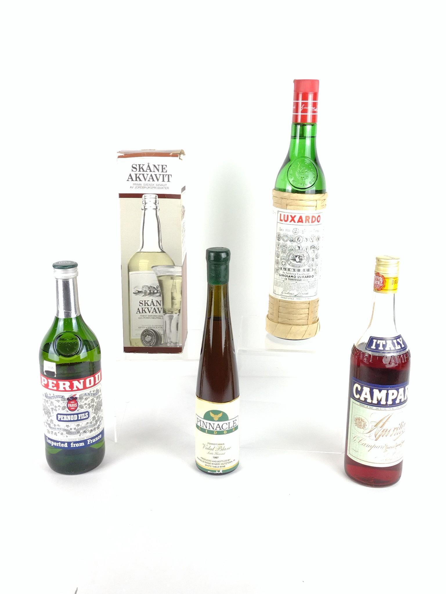 5 Bottles Estate Spirits Incl Luxardo (1 of 3)