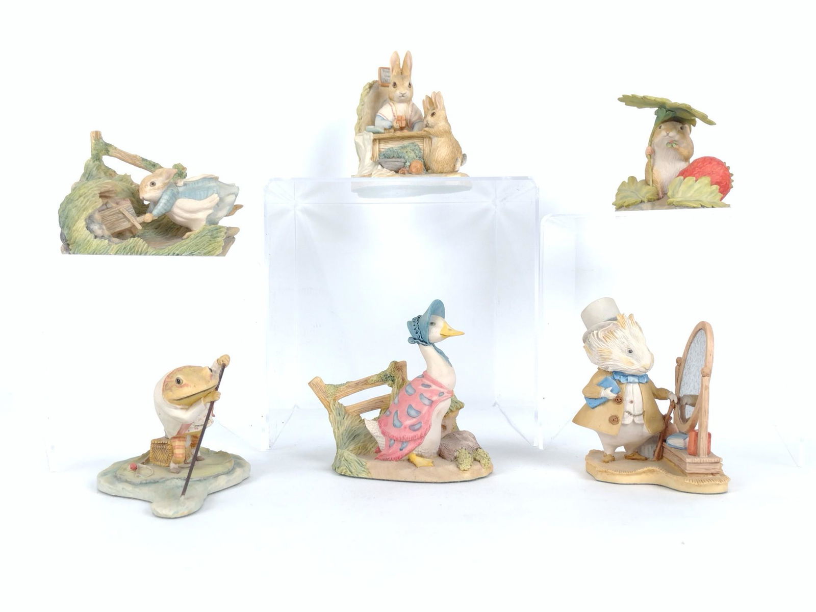 6 Beatrix Potter Figurines (1 of 6)