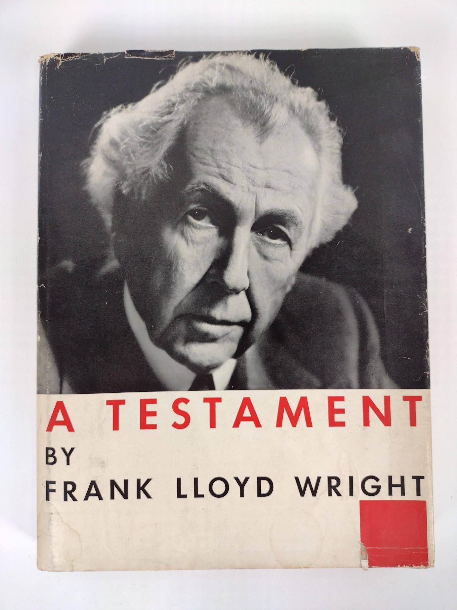 A Testament by Frank Lloyd Wright (1 of 15)