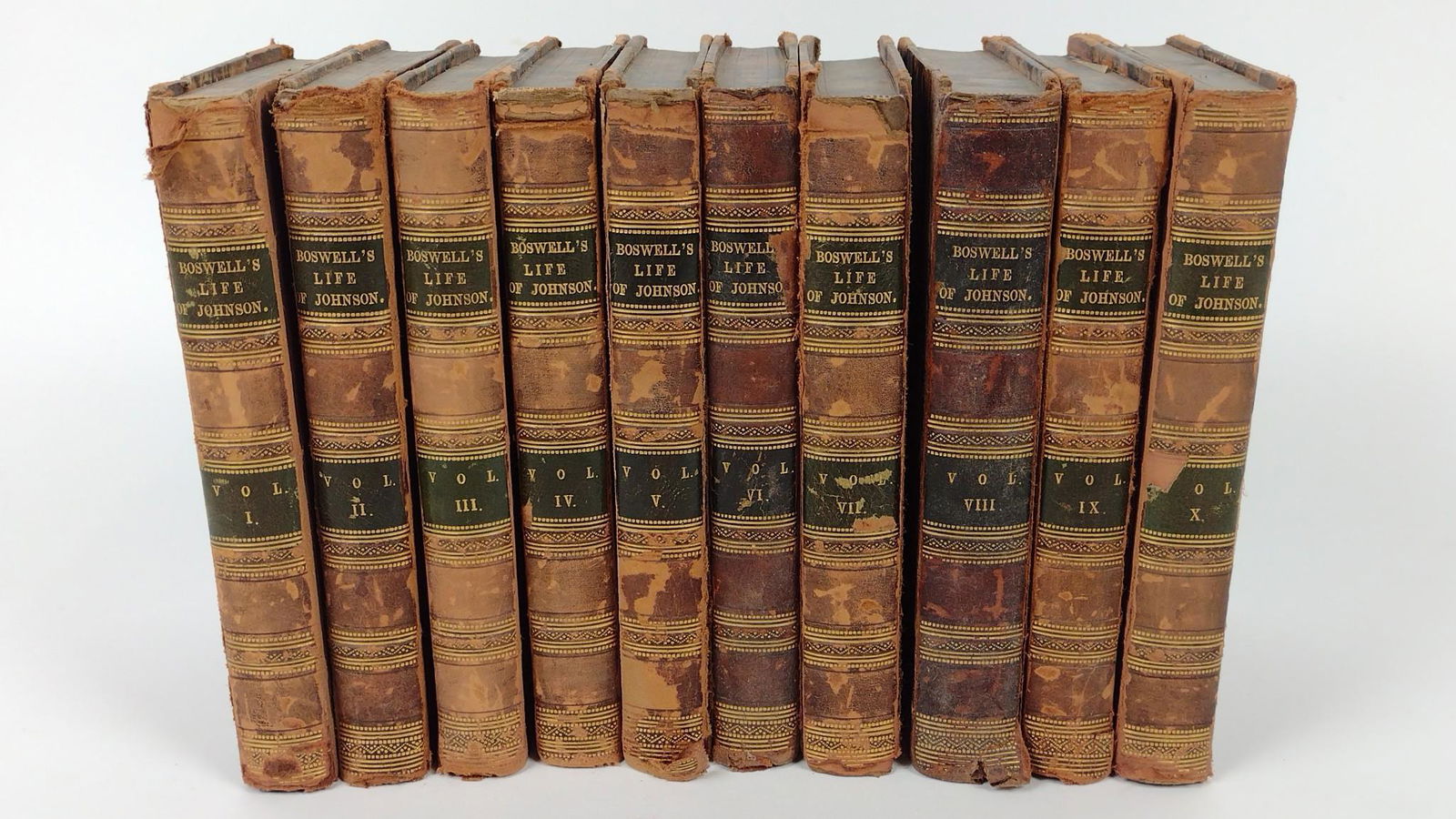 10 Vols. Boswell's Life of Johnson (1 of 7)