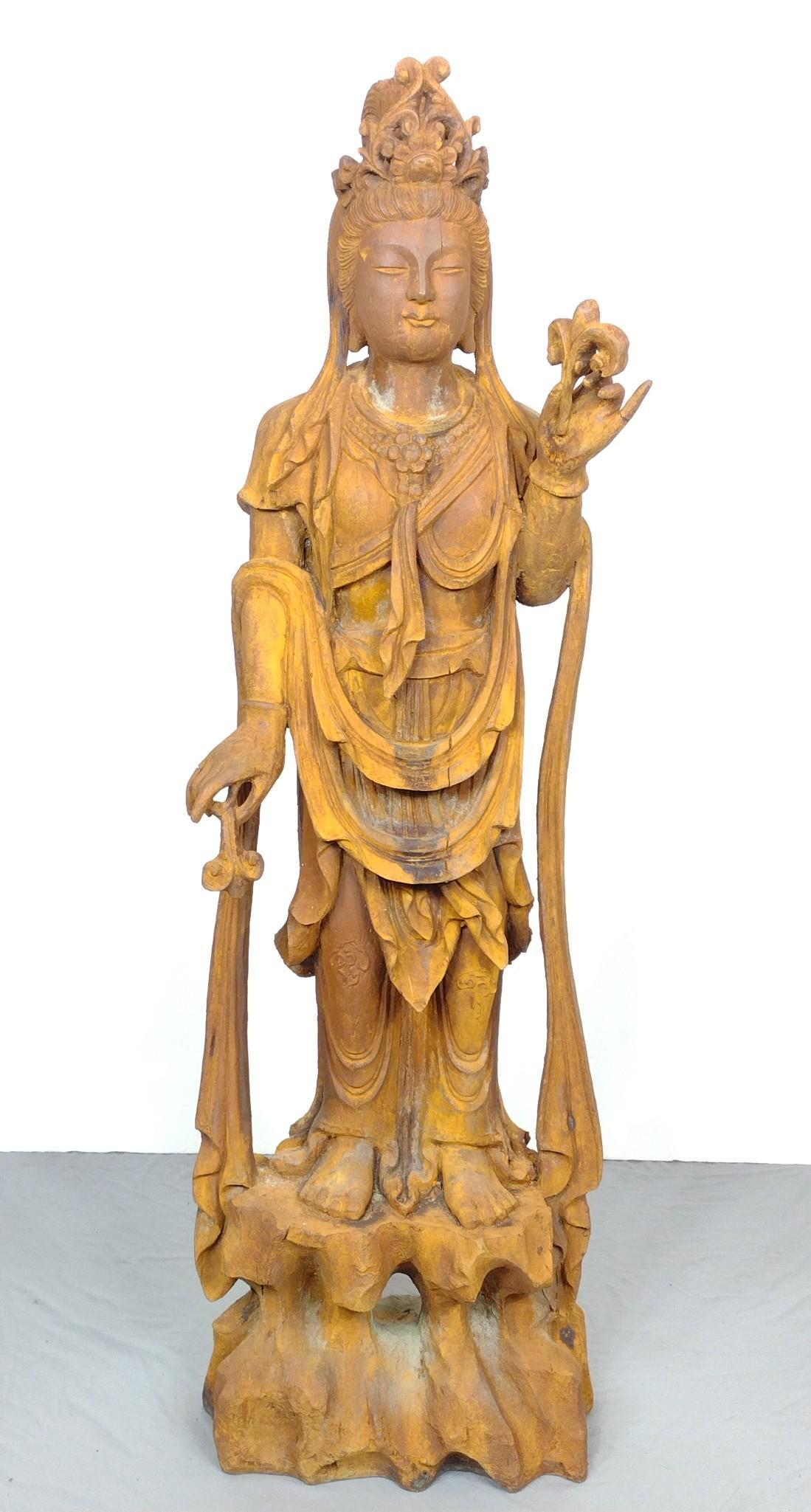 55" Composite Figural Statue (1 of 9)