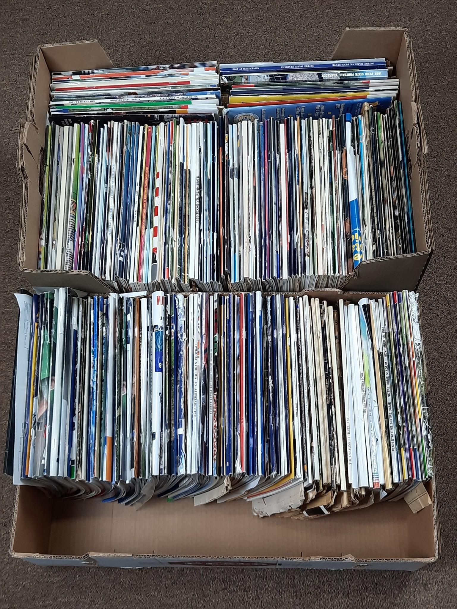 Large Collection of Penn State Sports Programs (1 of 3)