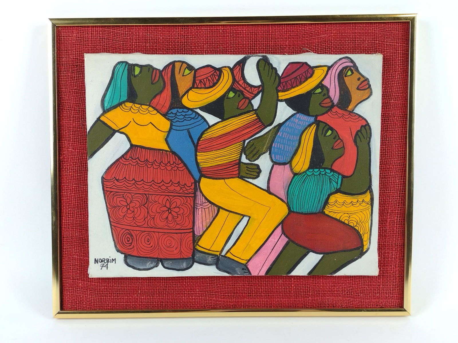 Norbim African Painting (1 of 3)