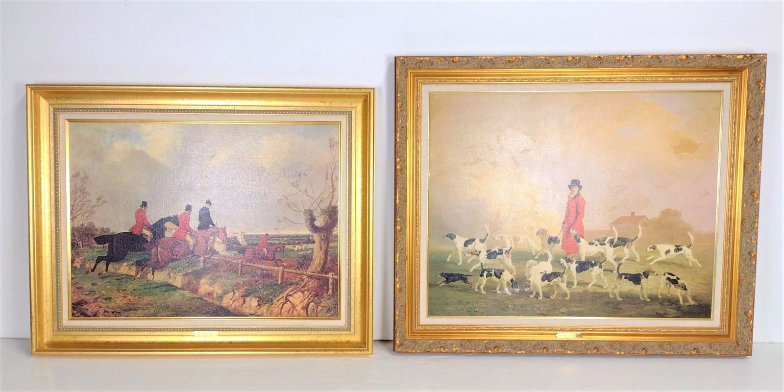 2 Hunt Prints on Canvas (1 of 8)