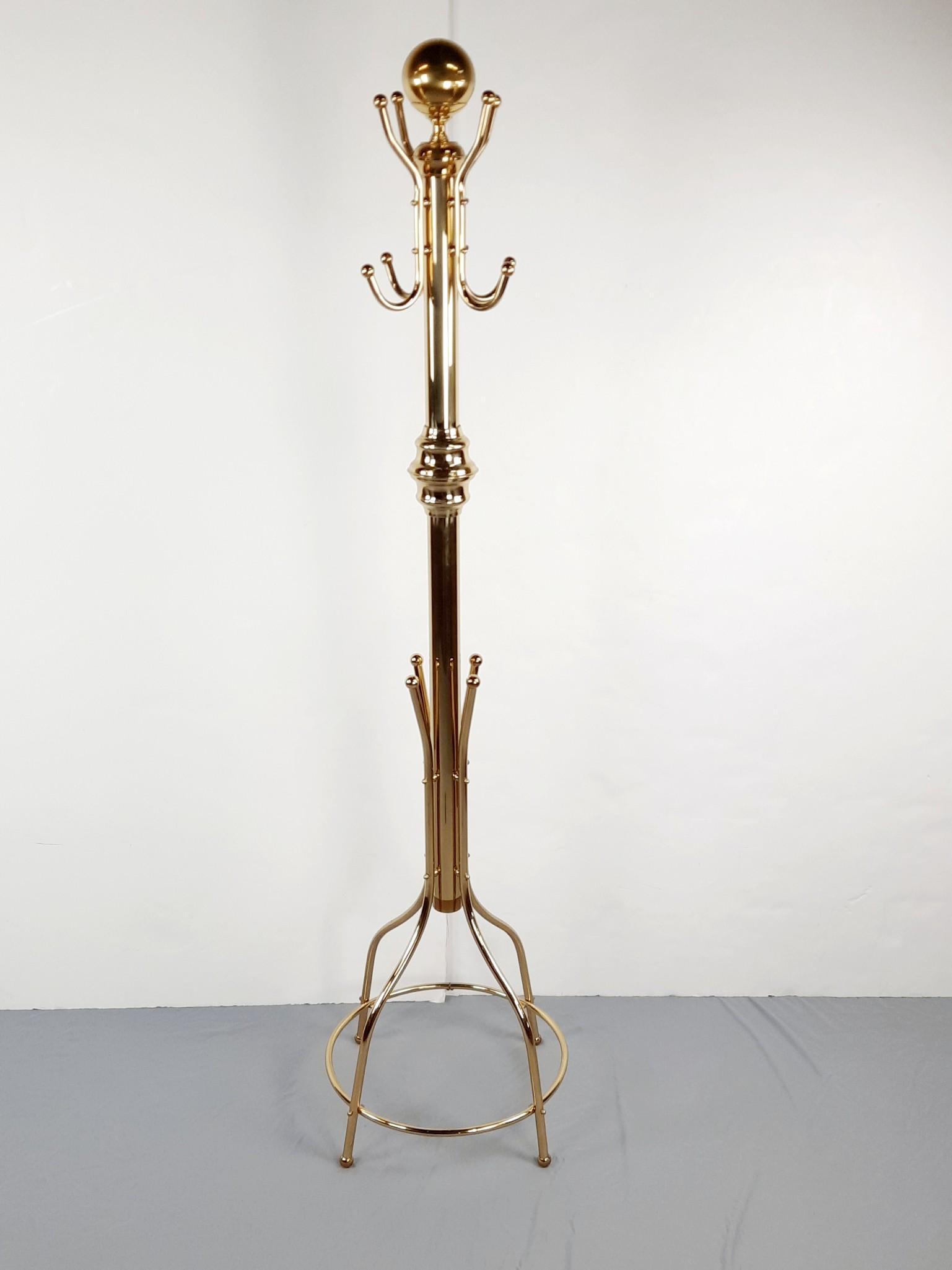 Brass Coat Tree (1 of 2)