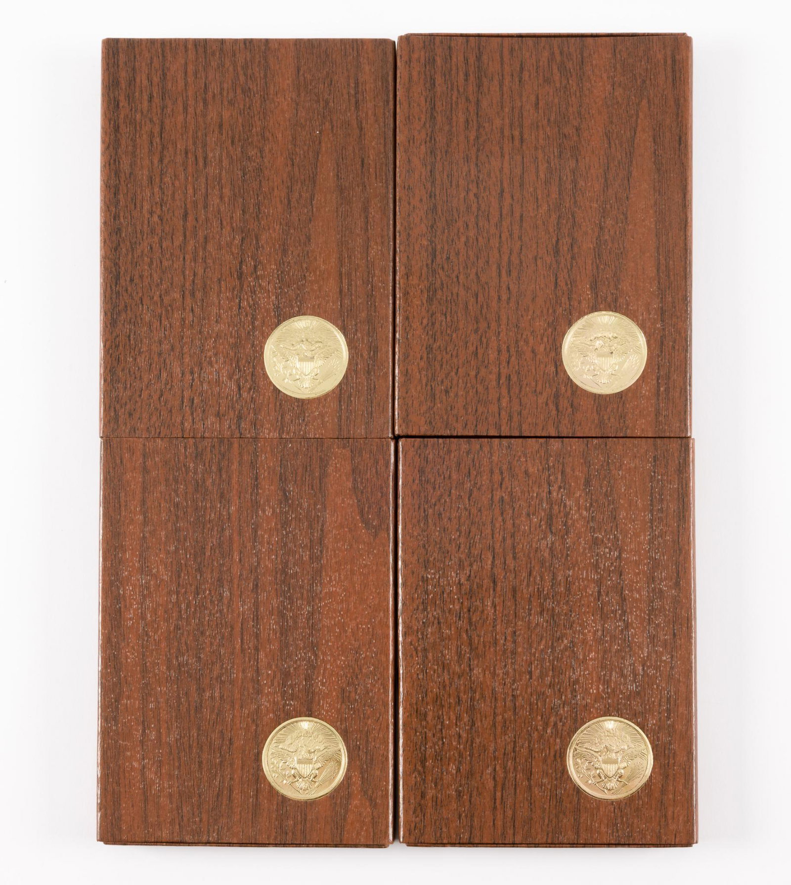 4 1972 Brown Ike Dollars (1 of 2)