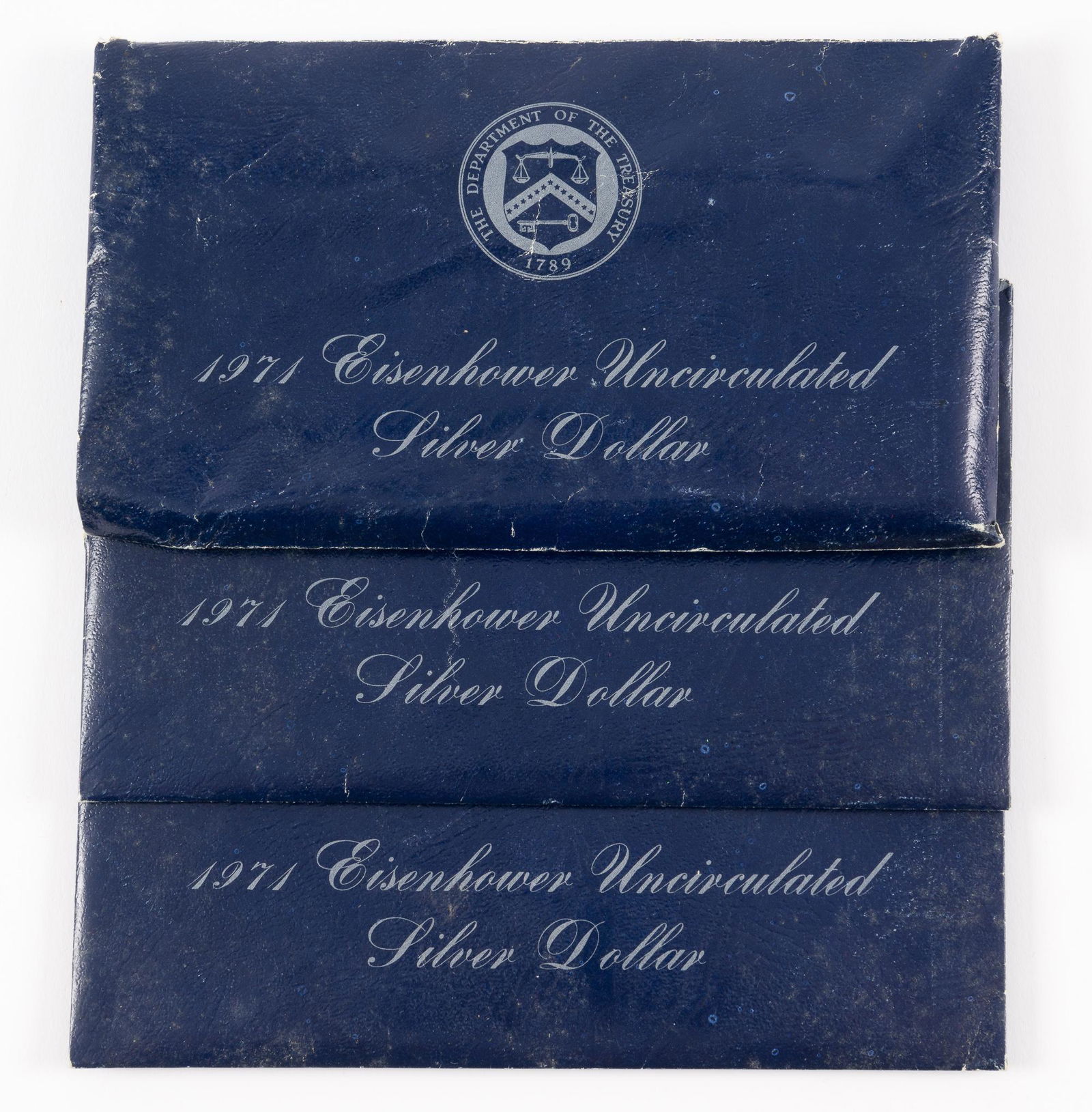 3 1971 Blue Ike Dollars (1 of 2)