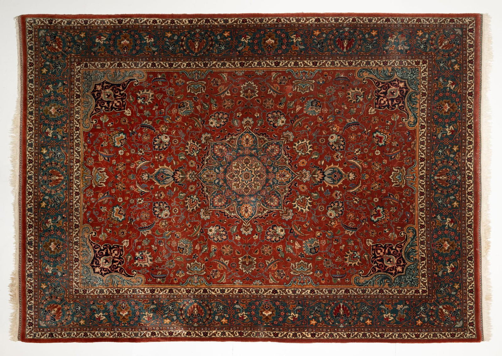 Persian Tabriz Room Size Rug (1 of 5)