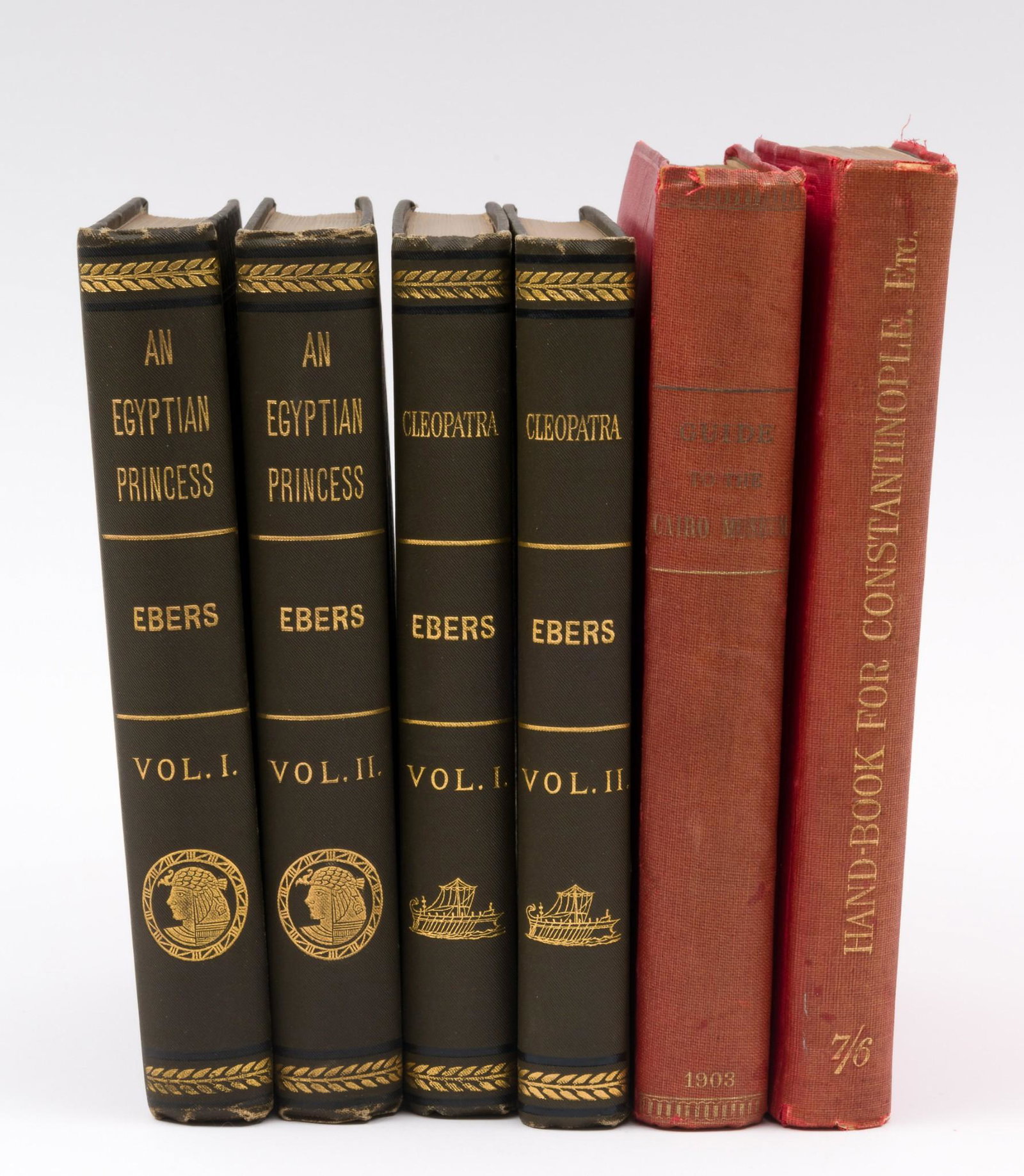 6 Antique Books on Classical Themes (1 of 13)