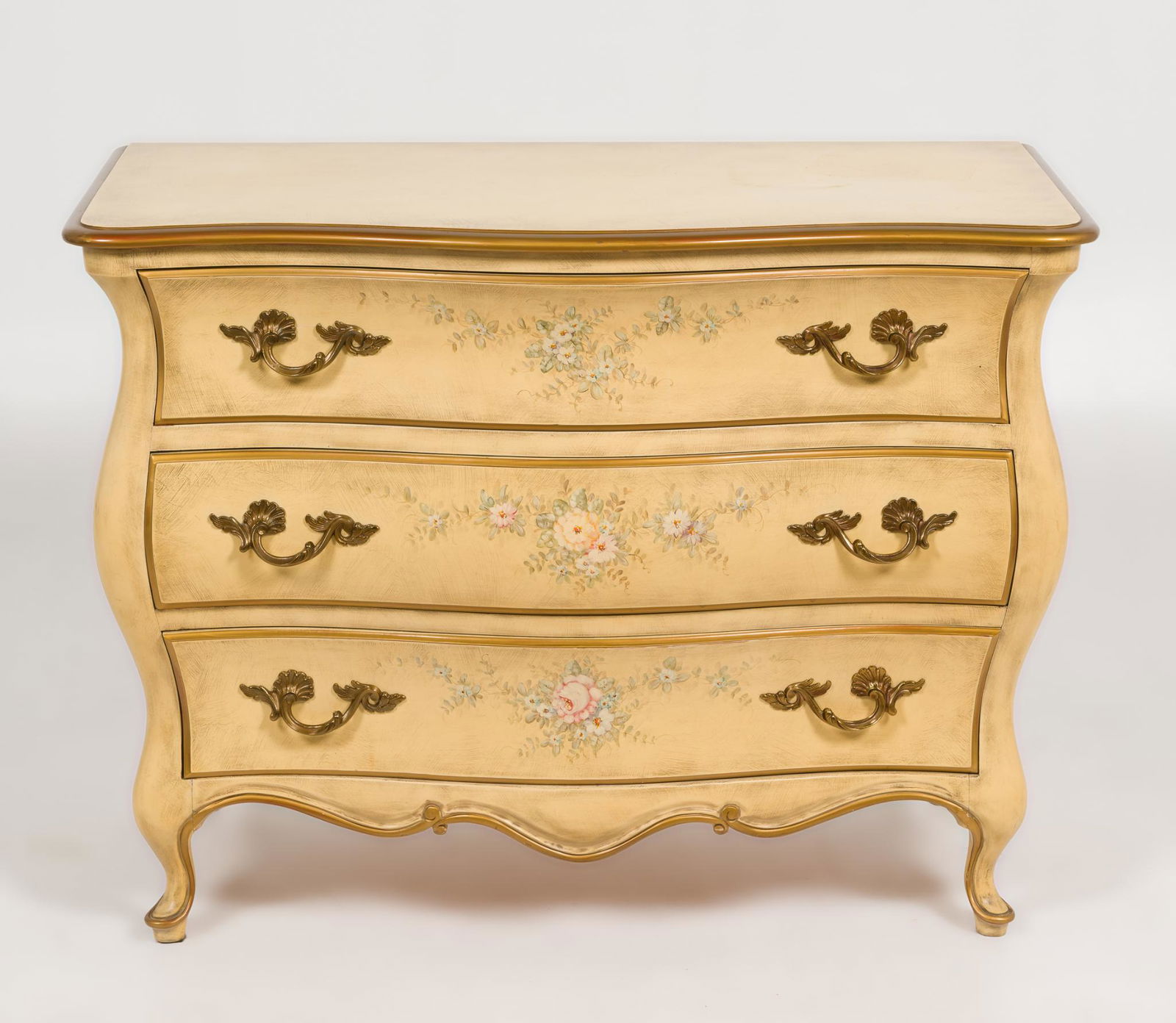 Union National Painted 3 Drawer Commode (1 of 9)
