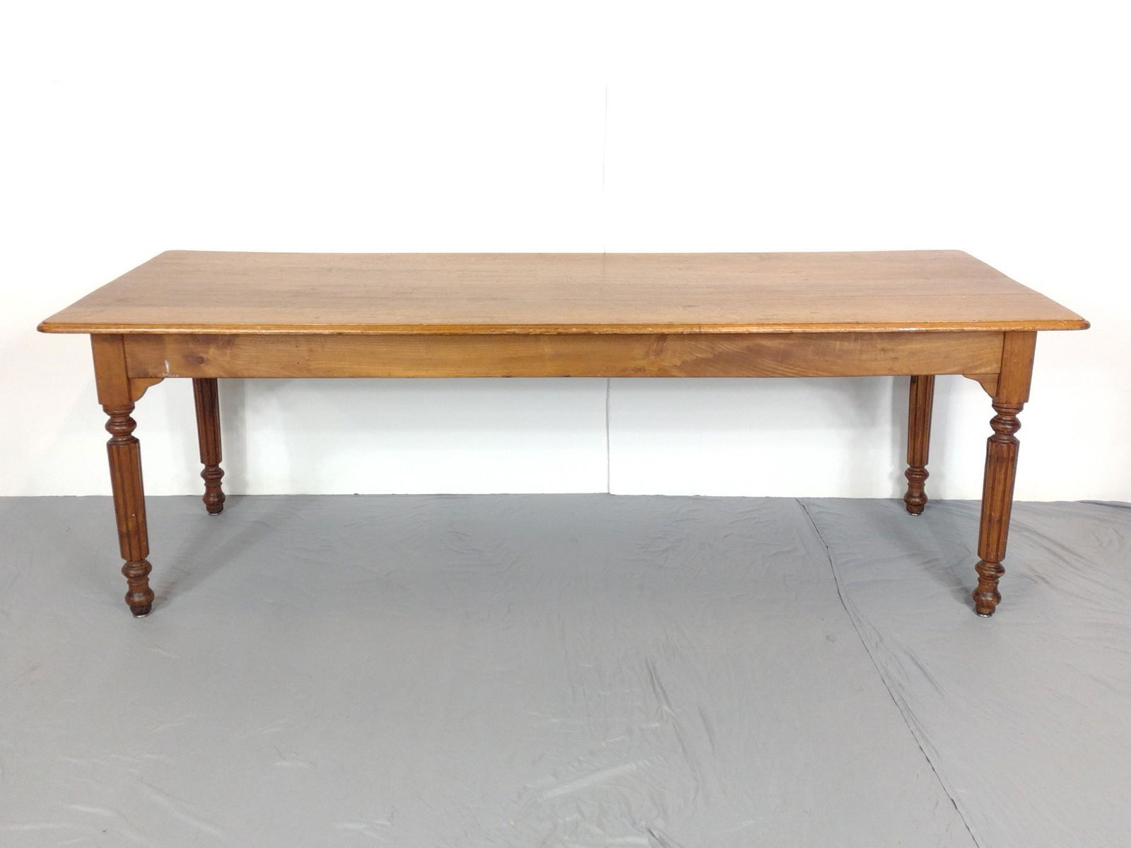 19th c. Walnut 90" Work Table (1 of 10)