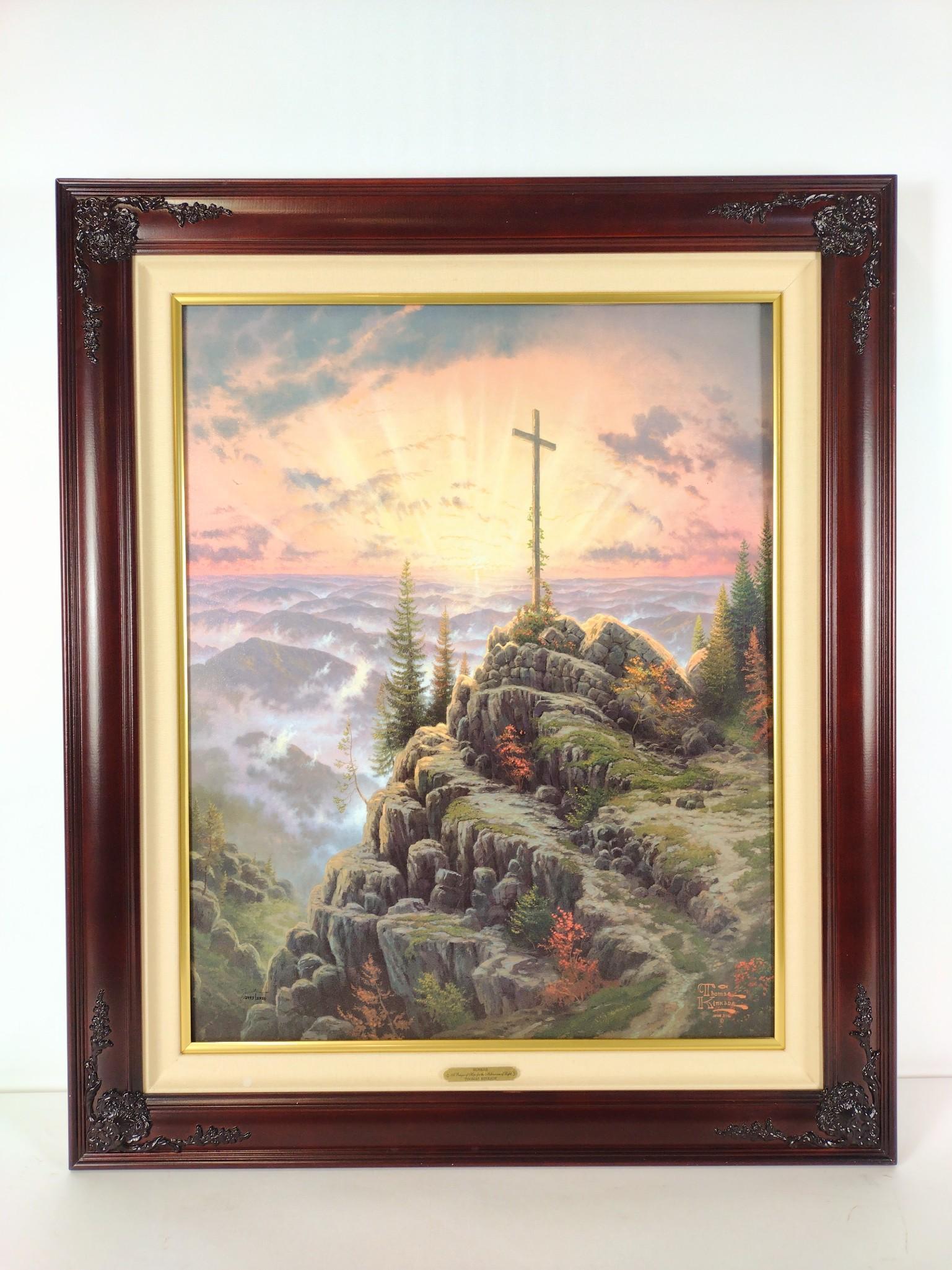 Thomas Kinkade Sunrise Ltd Ed Print (1 of 8)