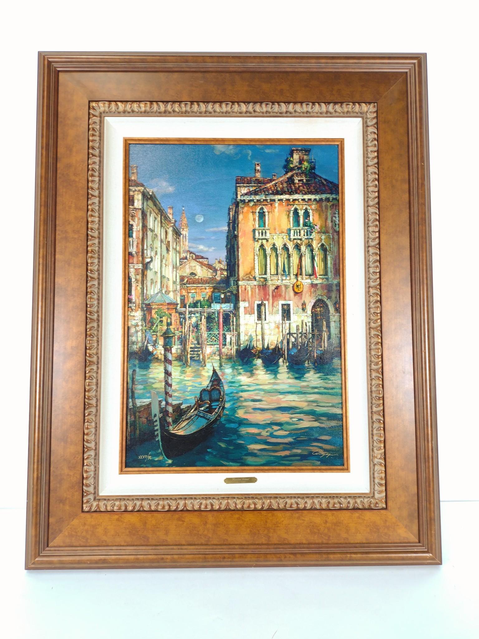 Cao Yong Venetian Sunset Giclee Ltd Ed Print (1 of 7)