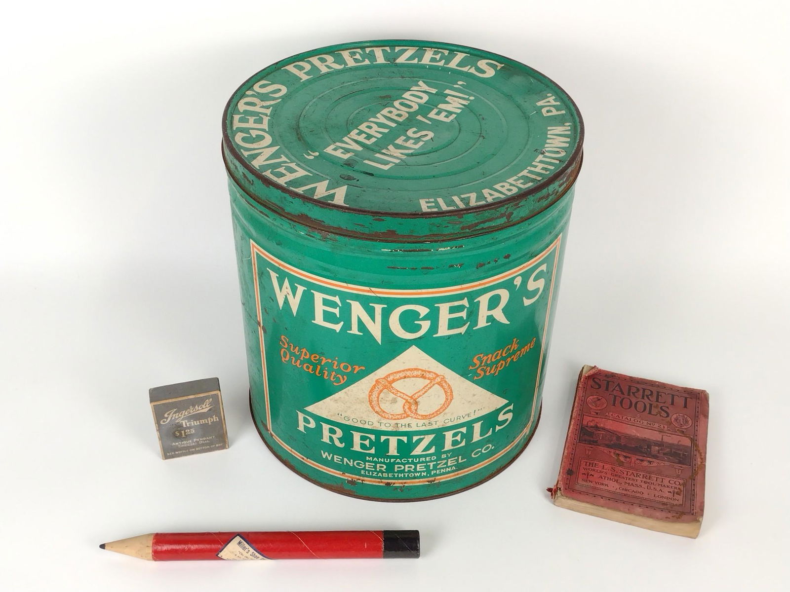 4 Pcs Advertising incl Pencil Case and Tool Catalog (1 of 4)