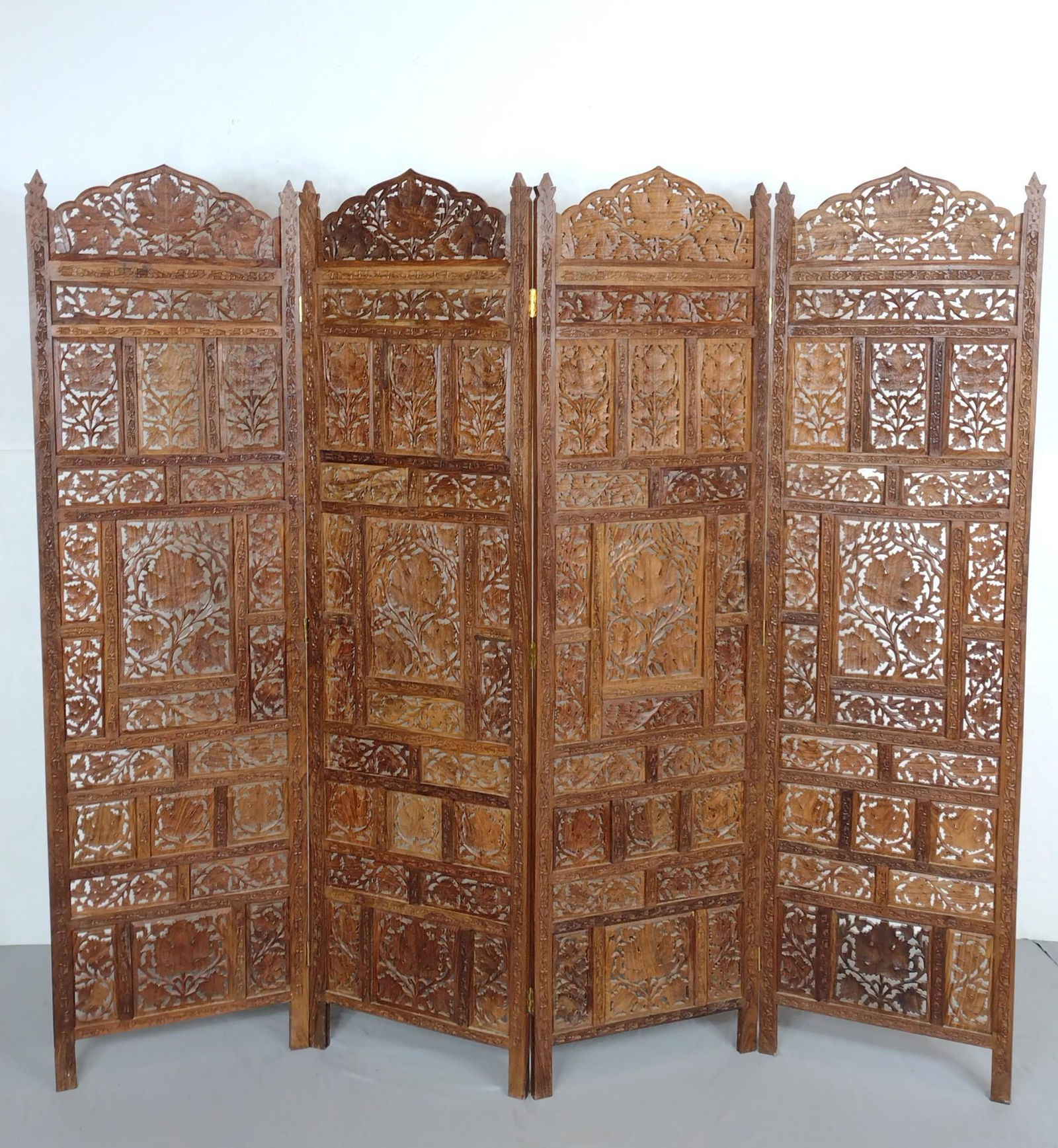 Carved Indian Room Screen (1 of 4)