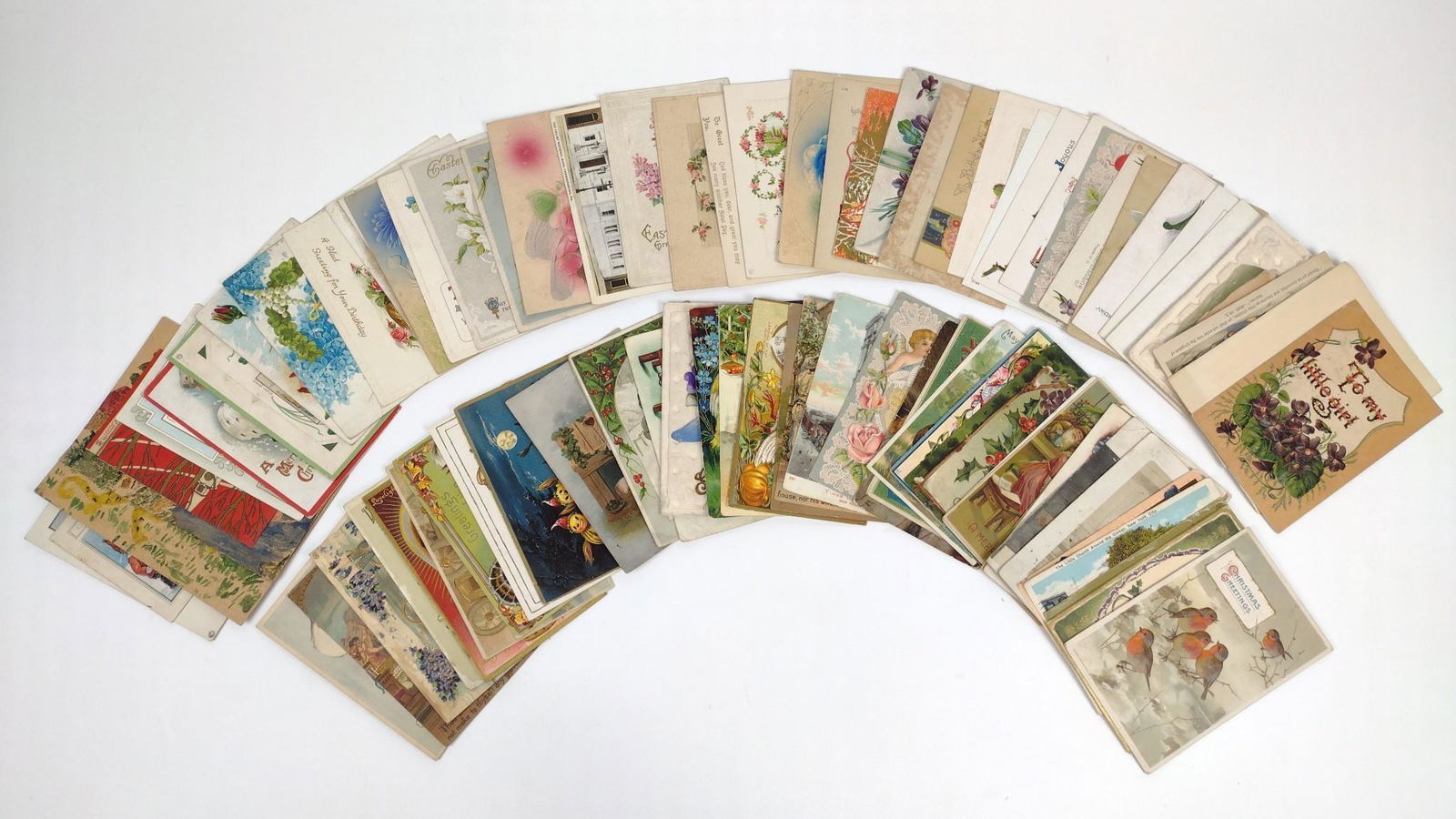 84 Vintage Postcards incl Halloween (1 of 6)