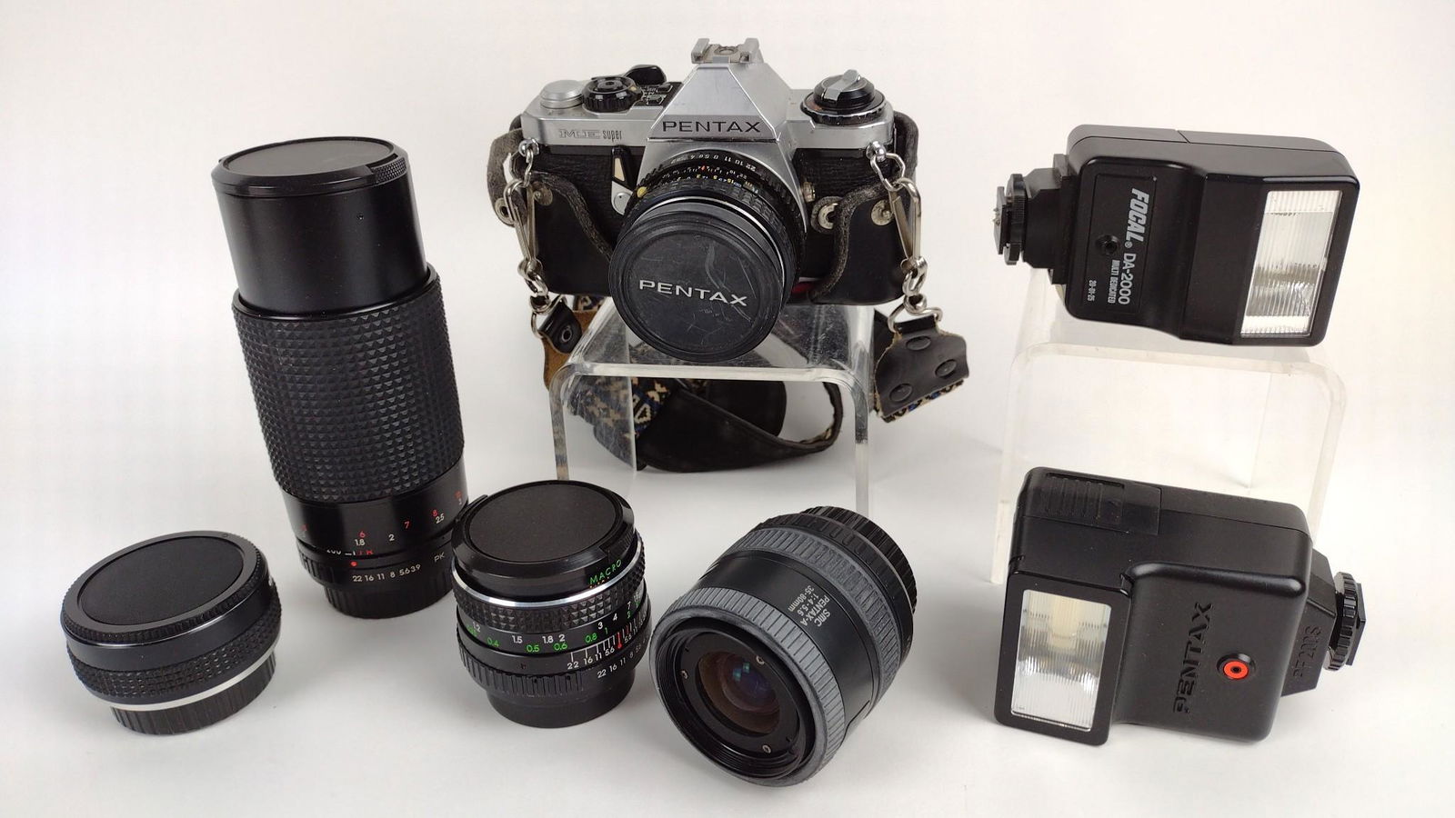 Pentax ME Super Camera with Lenses and Flashes (1 of 7)