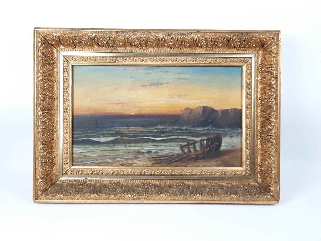 H. A. Duessel Shipwreck Painting (1 of 3)