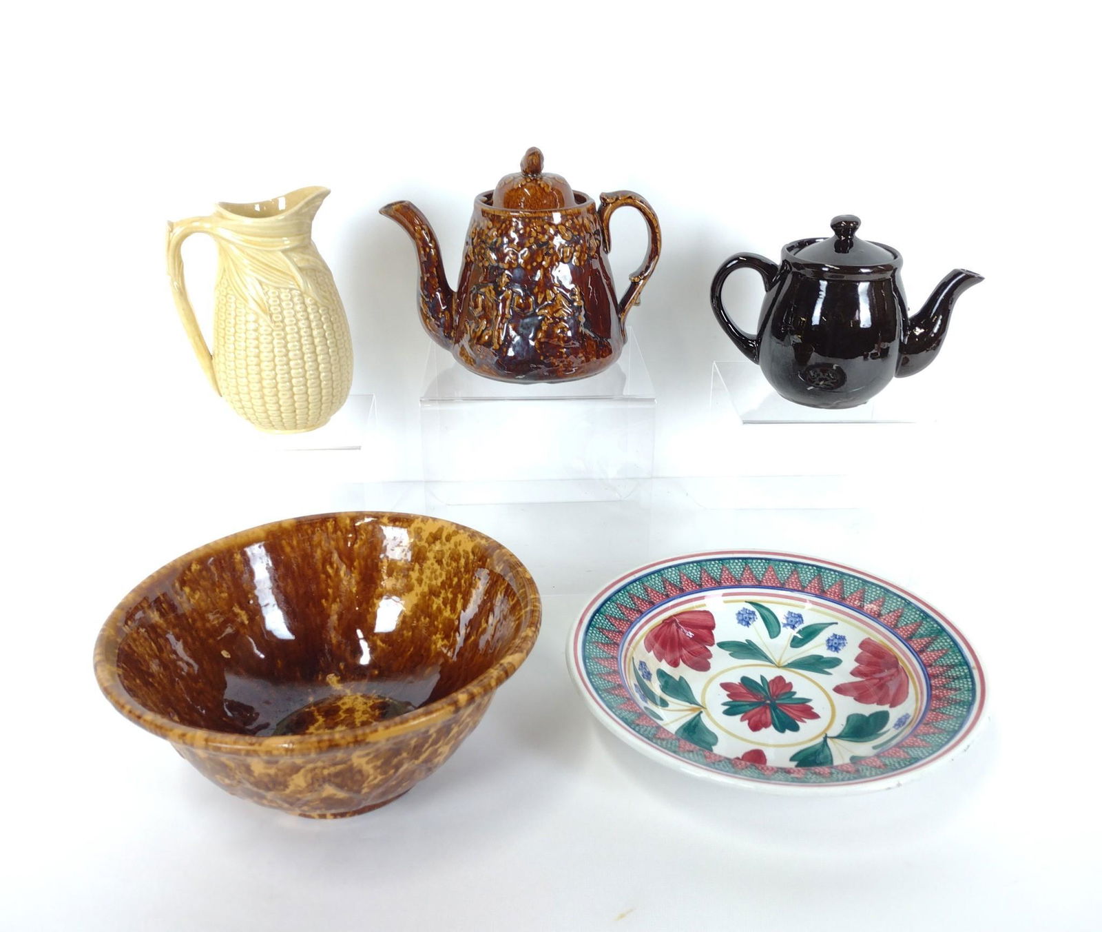 5 Pcs Ceramics Incl Bennington Ware (1 of 9)