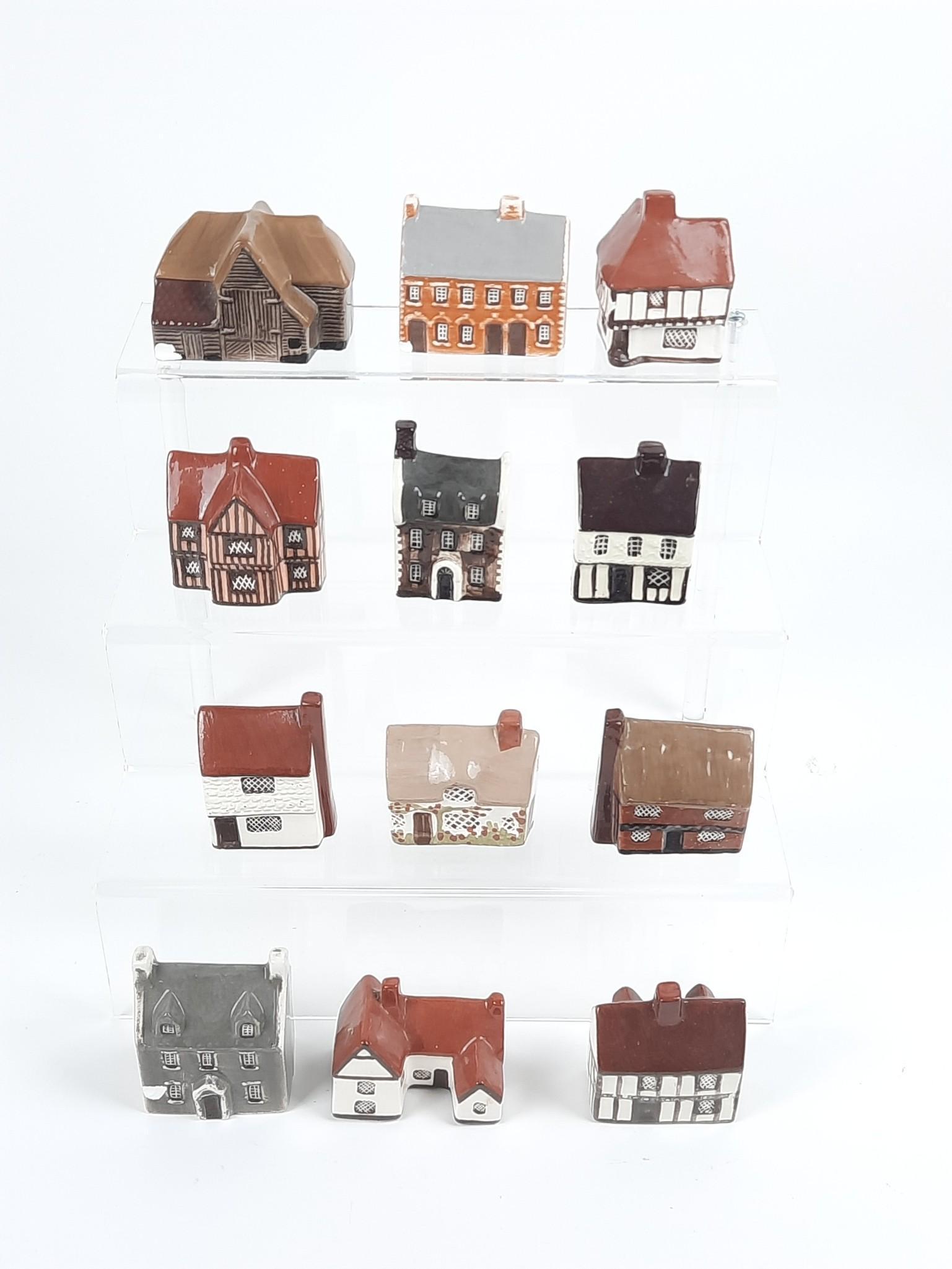 12 Mudlen End Studio Miniature Cottages (1 of 6)