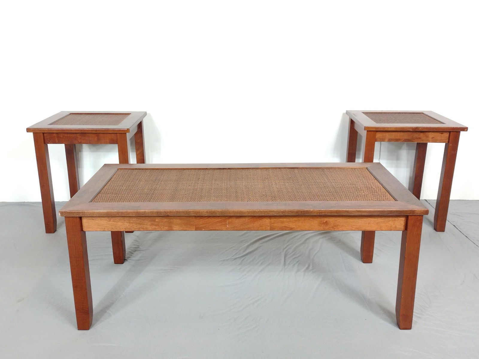 3 Pcs Coffee Table and End Table Set (1 of 8)