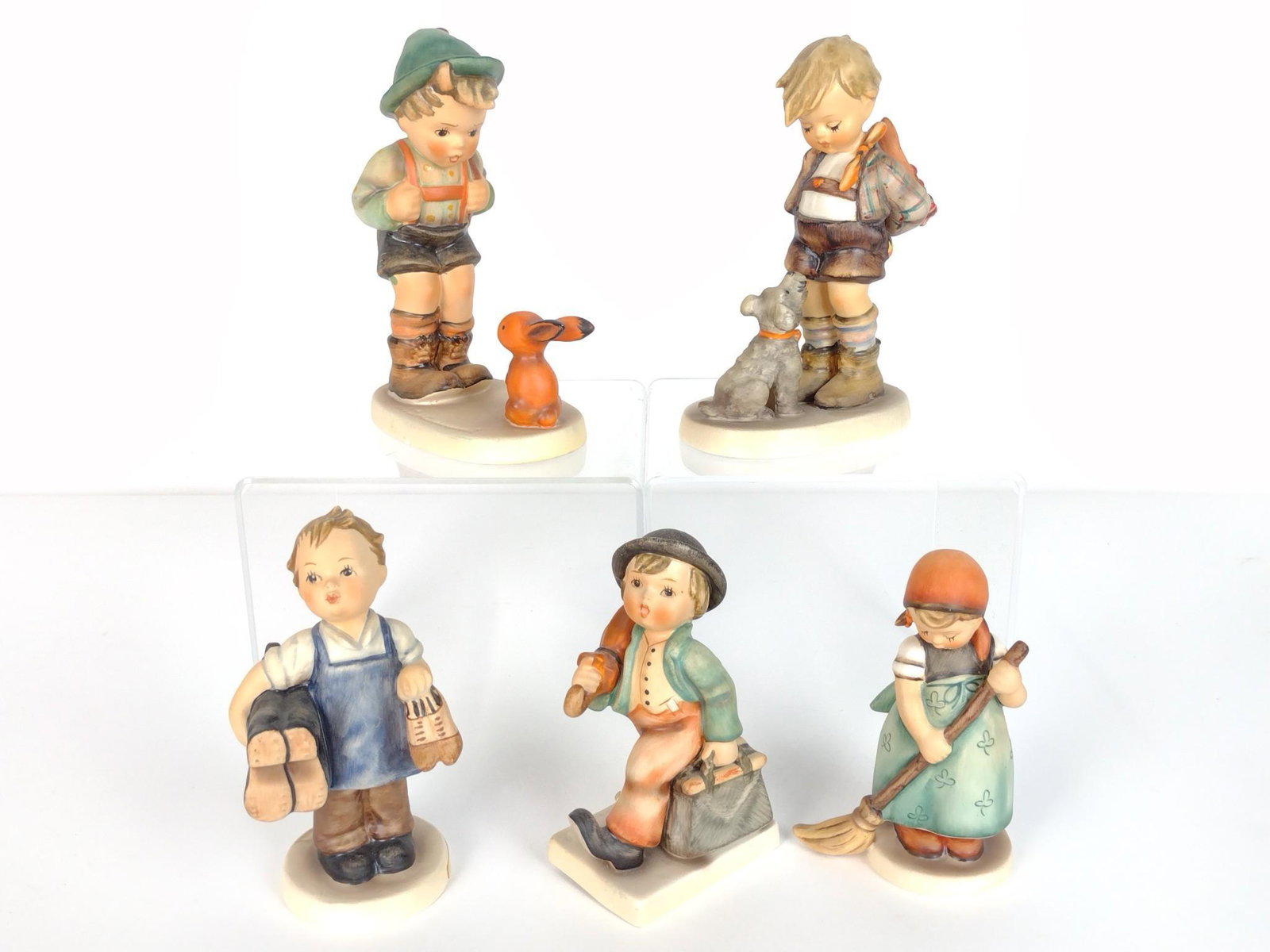 5 Hummel Figurines Incl Boots (1 of 7)