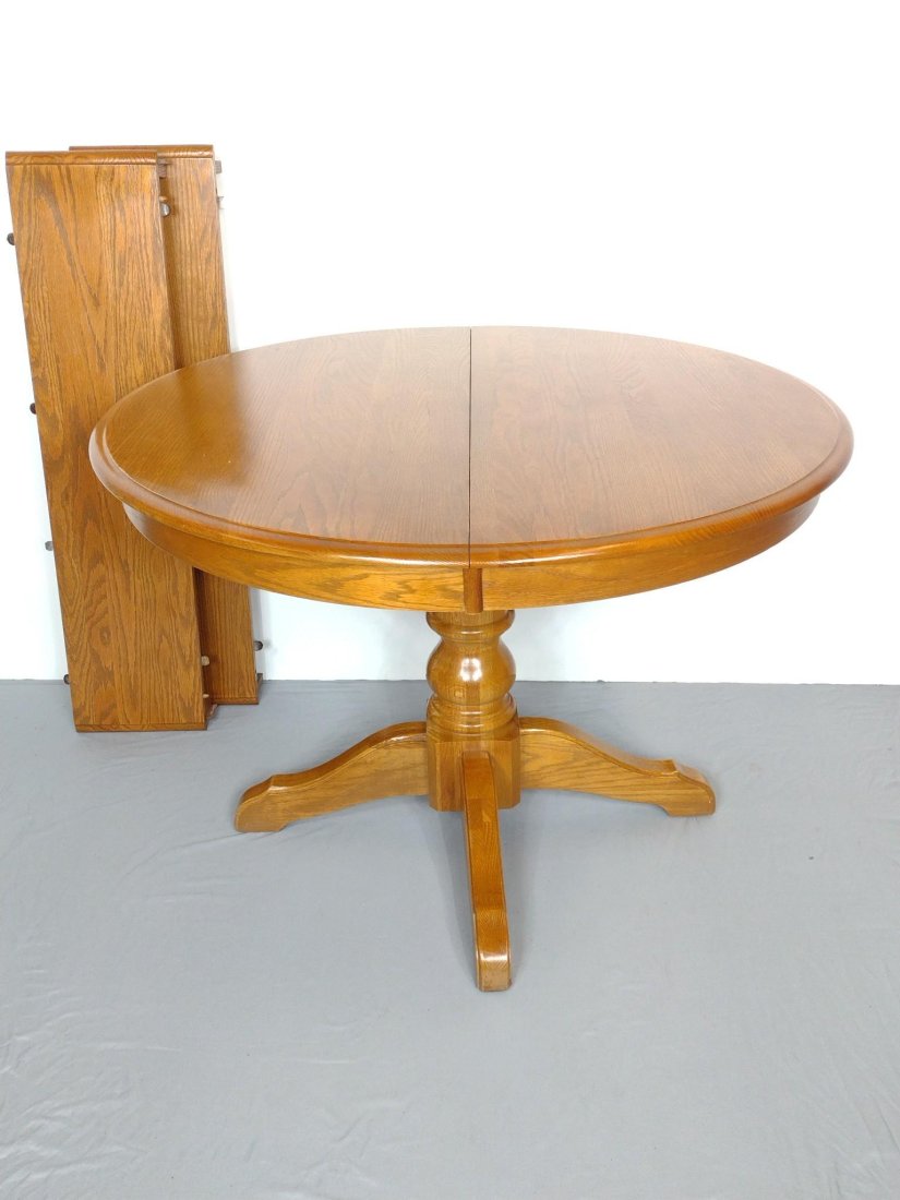 Dining Table With Two Leaves